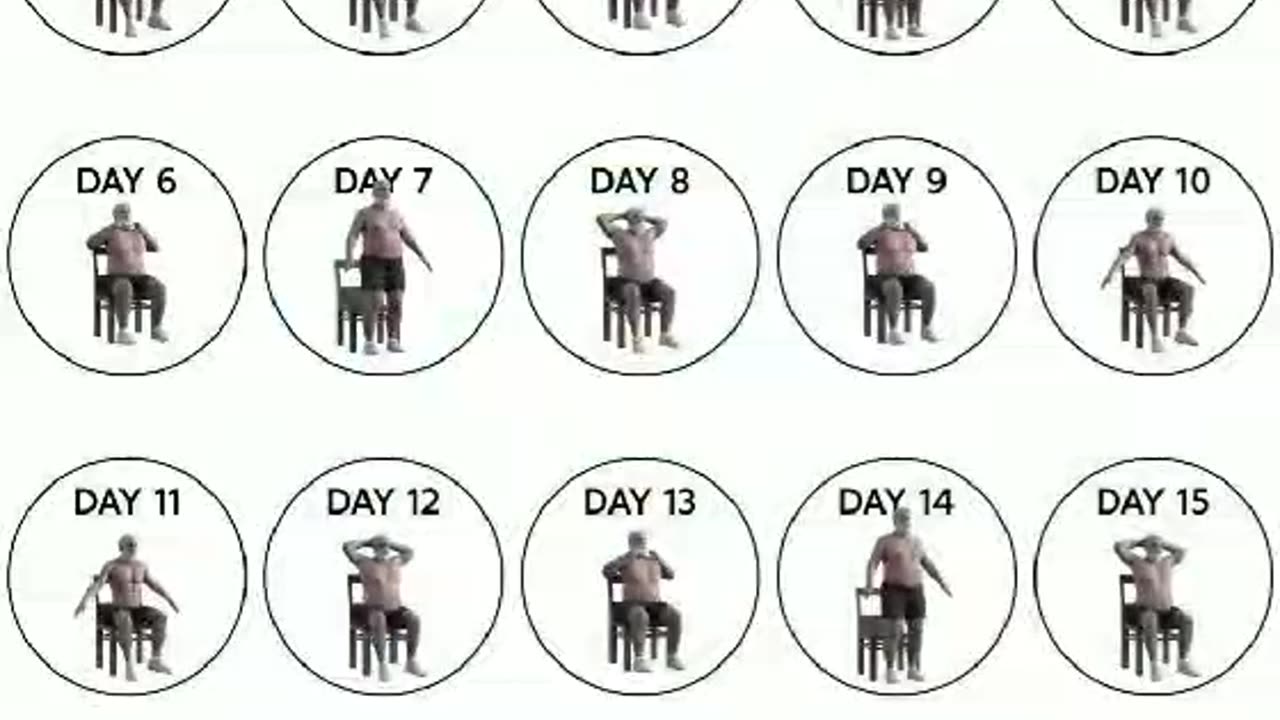 30-day chair yoga for senior