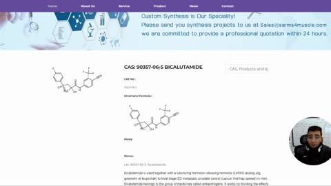 cas: 90357-06-5 Bicalutamide