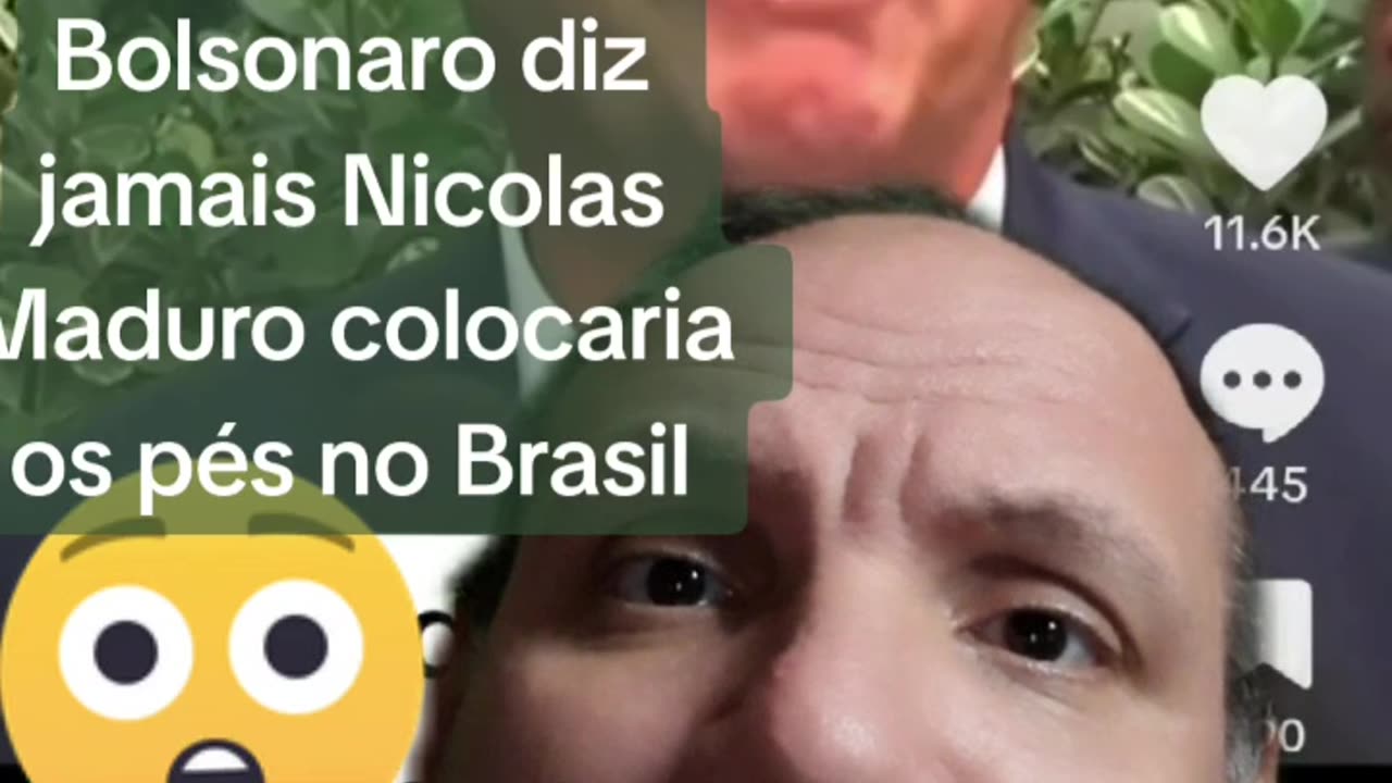 Bolsonaro jamais permitiria o ditador Mauro no Brasil