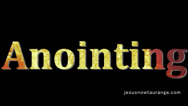 Releasing the Anointing Tre part one