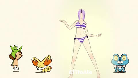 Shion Bikini Tensura Pokémon dancing POKÉDANCE #mmd #Shion #Tensura