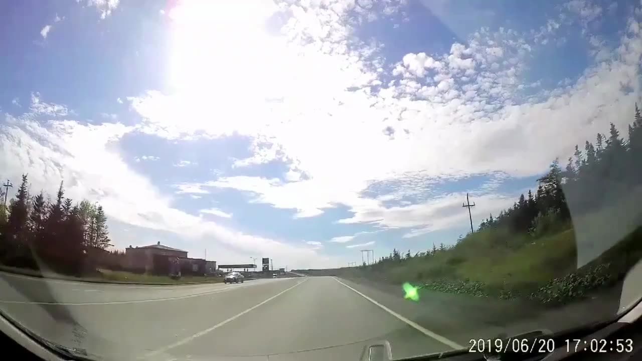 Reckless Driver Crashes While Passing- Crazy Dash Cam Scenes