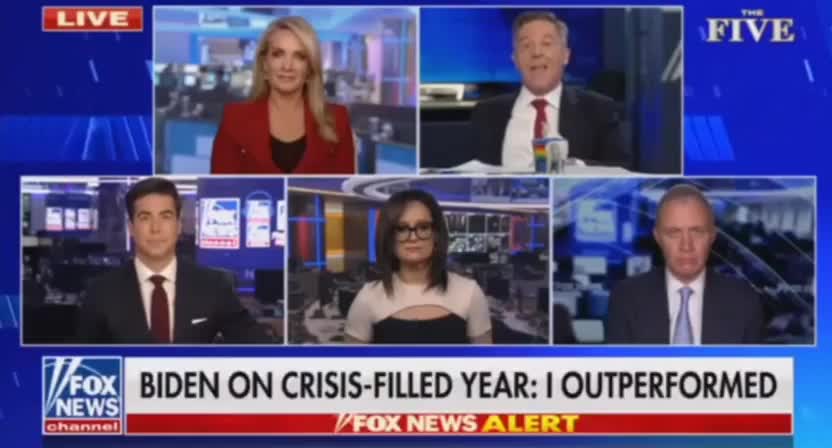 Political commentator and writer Greg Gutfeld on Biden's press conference on Wednesday.