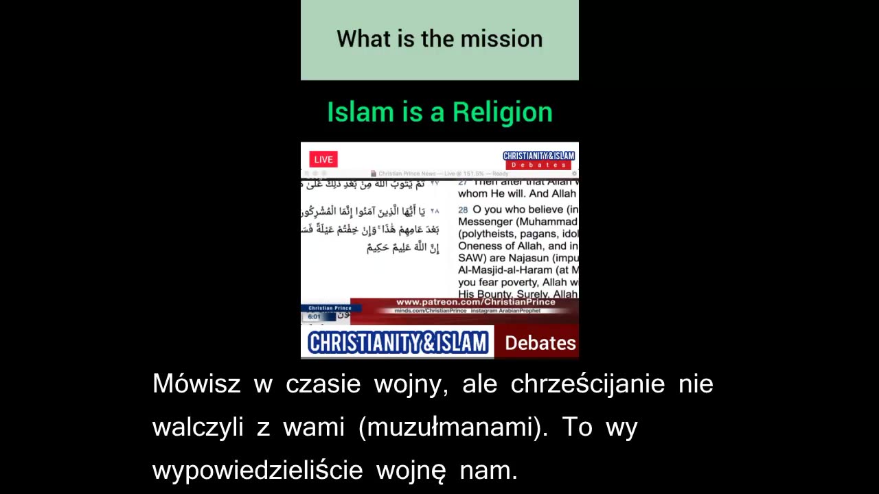 Kolejny muzułmanin zaorany: czy islam oznacza pokój?