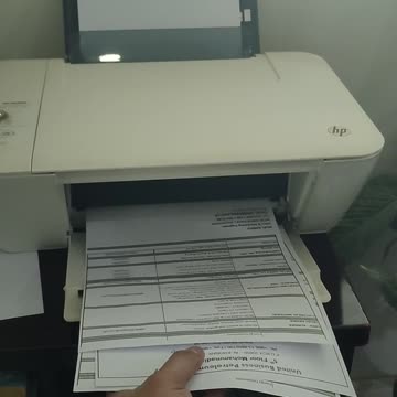The office printer dropping a beat while doing the job