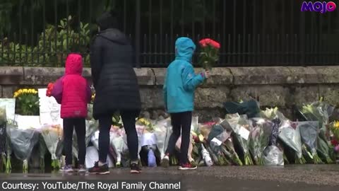 Floral Tributes For The Queen At Buckingham Palace As Britain Enters 10 Days Of Mourning