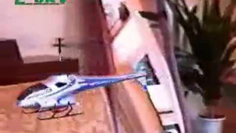 RC711.com - ESky Lama V4 RC Heli Demo Video EK1H-E033/E034