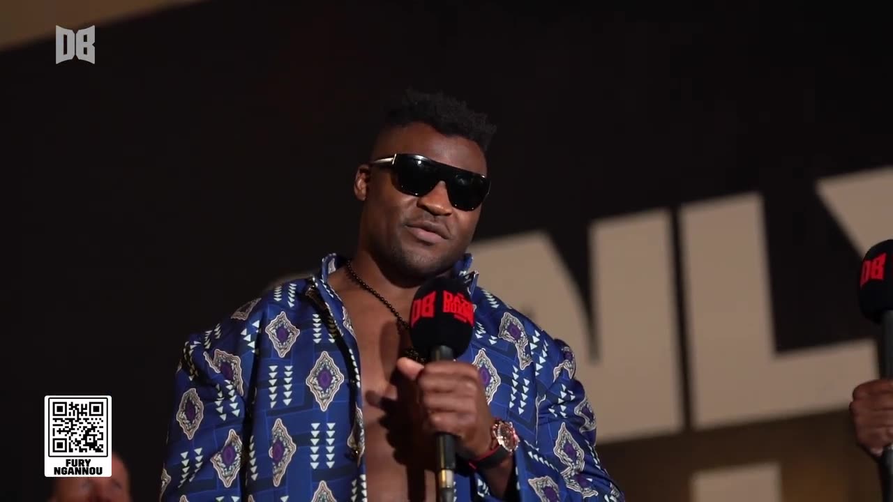 Francis Ngannou -"My Tyson Fury fight is bigger than anything in the UFC"