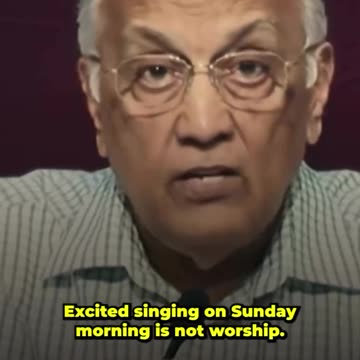 Worship is NOT singing songs (on sunday) - Zac Poonen