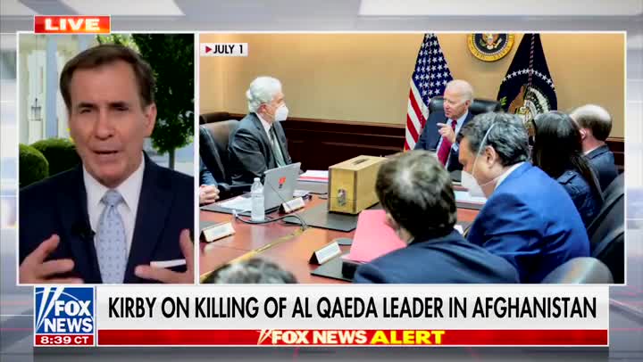 John Kirby: Al Qaeda Leader ‘Was in Kabul Since If Not Late Last Year, Early This Year’