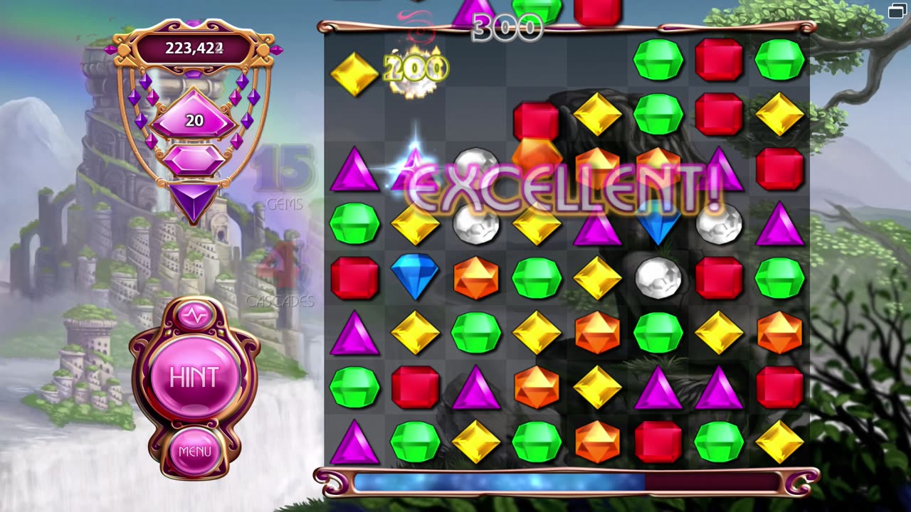 Bejeweled 3 - Endless Zen - Level: 20