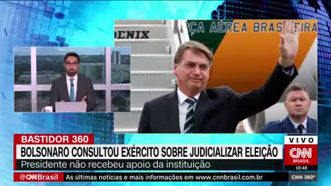 Bolsonaro consultou o Exército sobre judicializar a eleição | CNN 360º