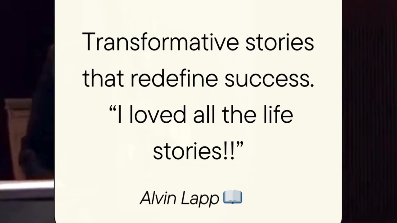 Transformative stories that redefine success 🌟📖