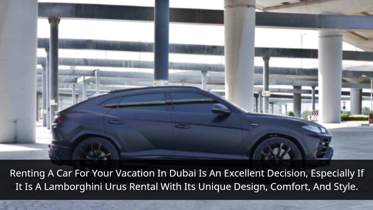 Urus Rental Dubai