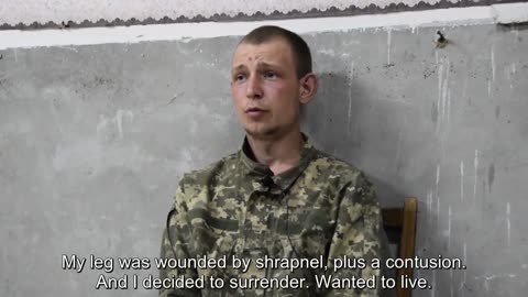 🏳️ Captured Ukrainian POW: OUR COMMANDERS HAVE THROWN US AS CANON FODDER INTO THE BATTLEFIELD