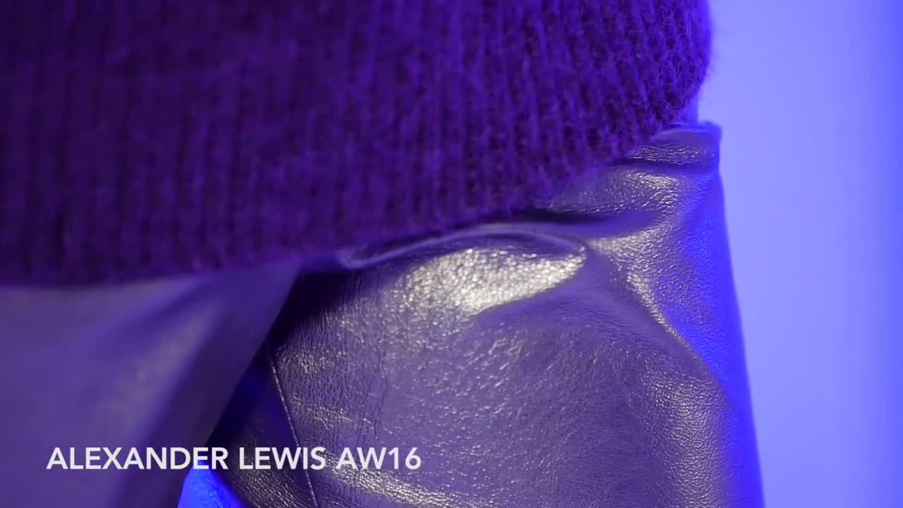 Alexander Lewis AW16 at London Fashion Week