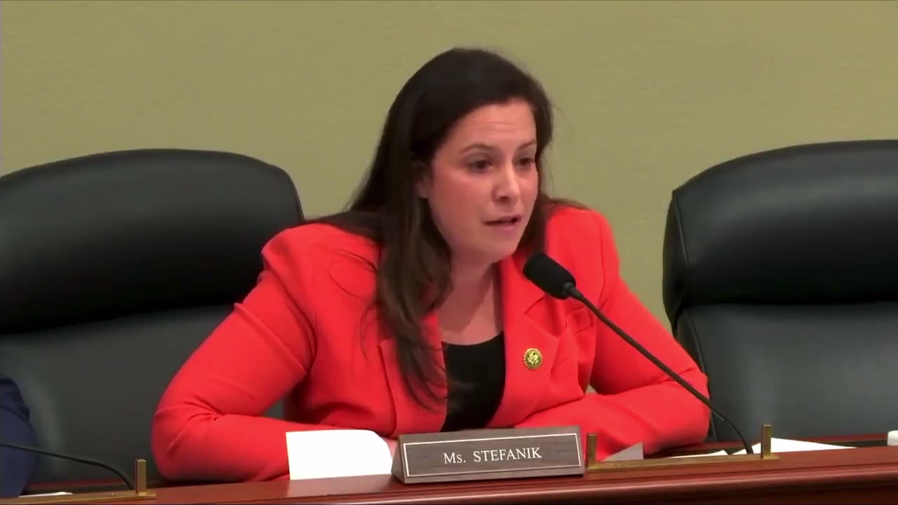 Rep Elise Stefanik grills FBI director Christopher Wray on the Hunter Biden laptop & Mar-a-lago raid