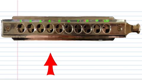 Play Along - Old MacDonald Had a Farm - Chromatic Harmonica - Key of C - #shorts