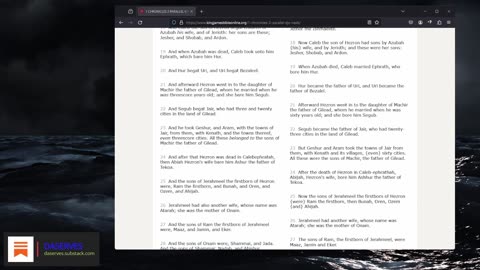 1 Chronicles 1-2