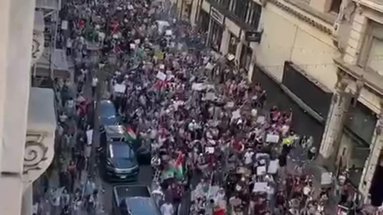 Los Angeles filled with Nazi Hamas supporters! Wake up America!