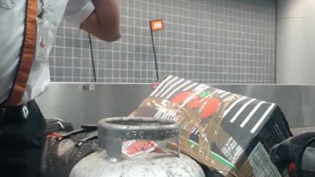 Passenger Tries to Check into Flight With a Butane Gas Cylinder