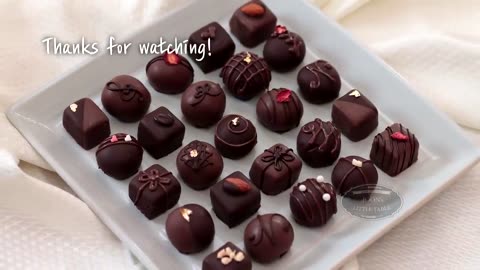 How to make chocolate truffles with Milk at 🏡