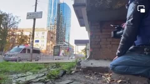 The Russian lunched multiple kamikaze drone attack on kyiv- 17/10/2022