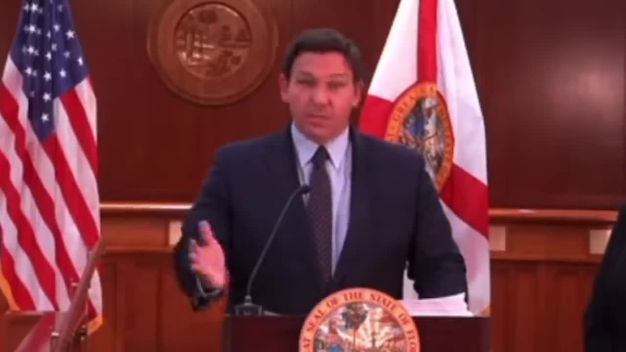 Ron DeSantis Response To Vaccine Mandate - Governor Of Florida