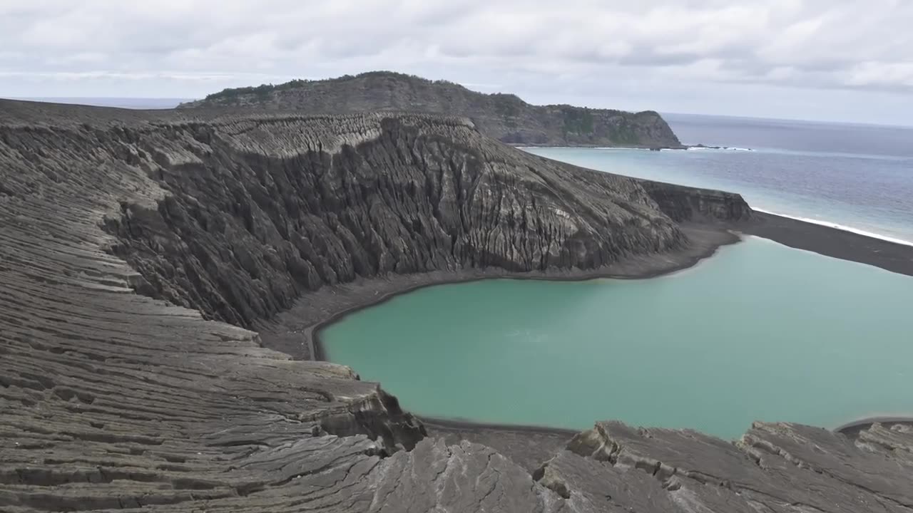 The birth of new island- volcanic island formation