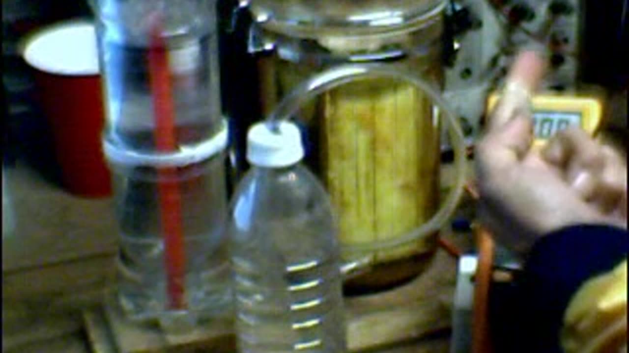 #43 - 20071106 - First test of HHOmeter with the 1st Zero Cell