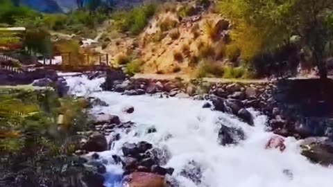 Skardu and Hunza water fall