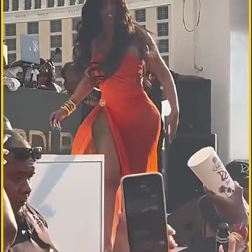 Cardi b throws mic at fan funny video