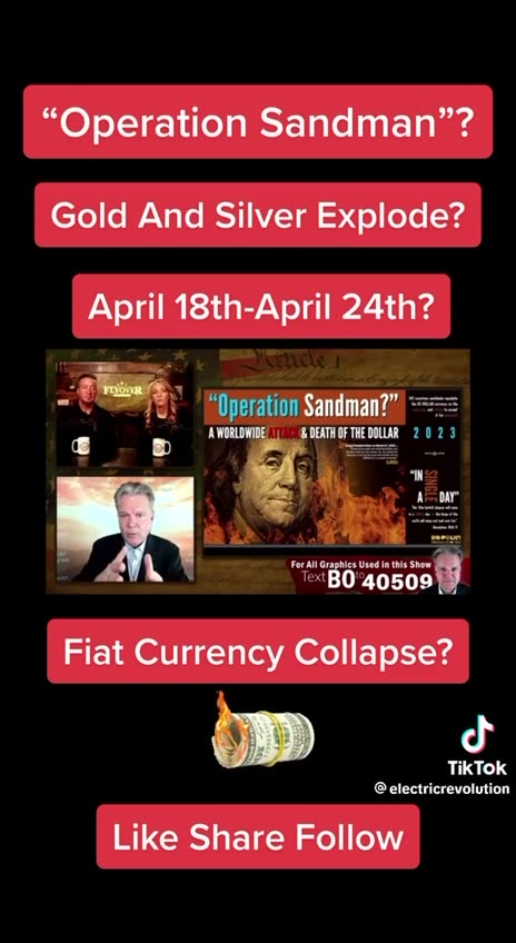 Fiat dollar collapse? Gold & Silver explode? April 18th - 24th? ✨️💥💫