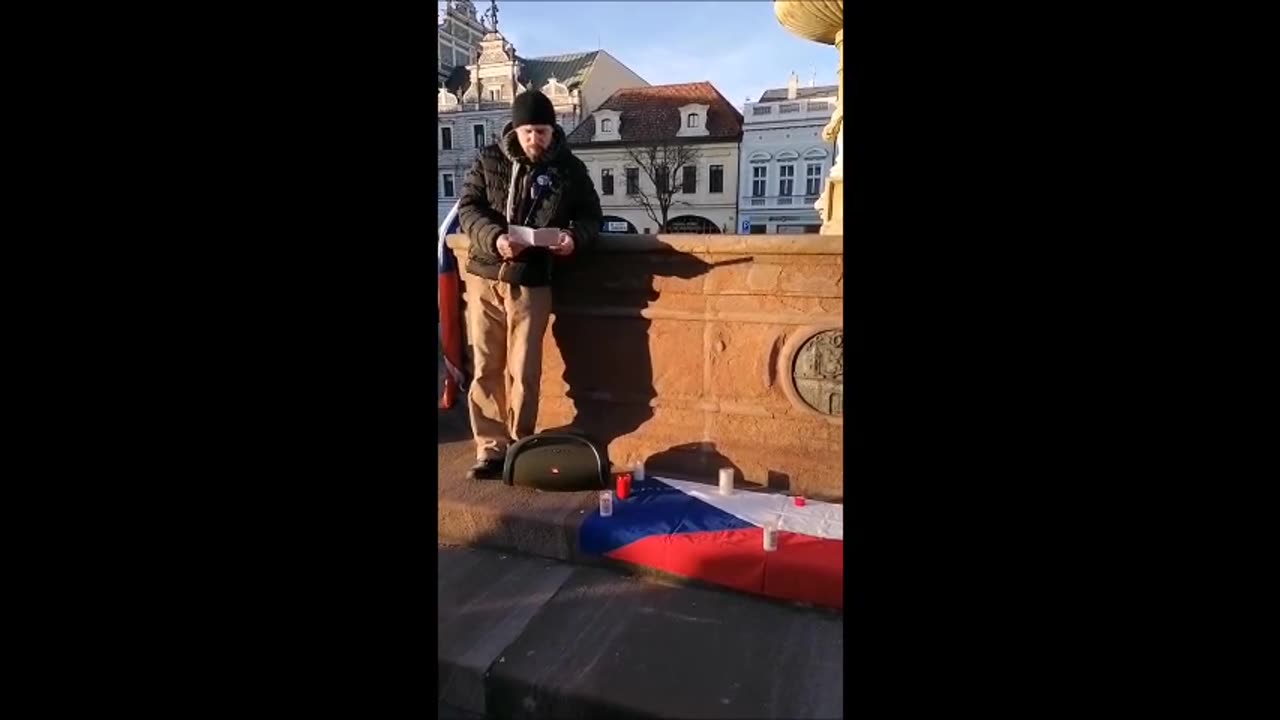 Pochod za mier Kolín