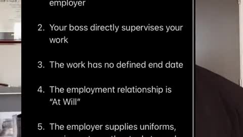 Why you are NOT a1099 "employee"