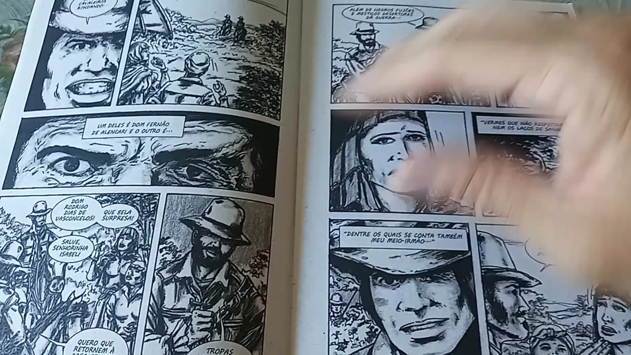 Recebi as HQ'S de Inaiê e Punho de A