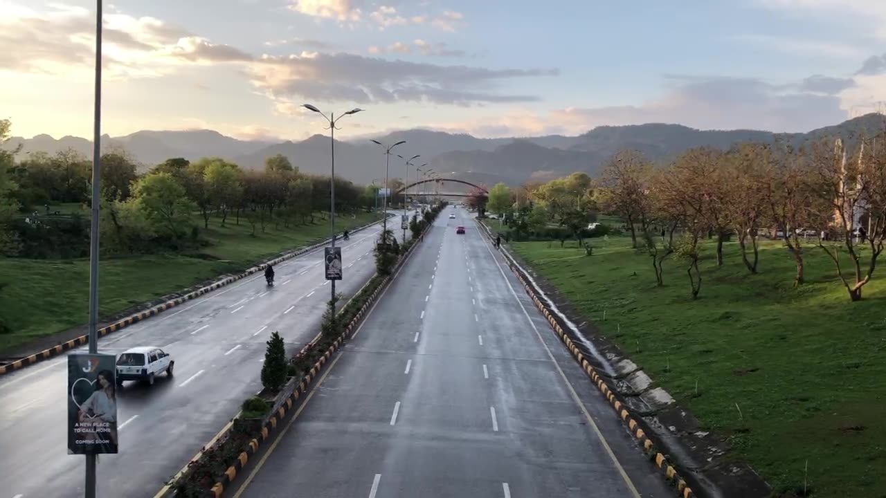 Margalla Hills views.