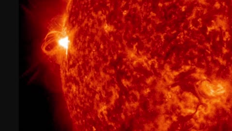 MAJOR X-CLASS 5 SOLAR FLARE