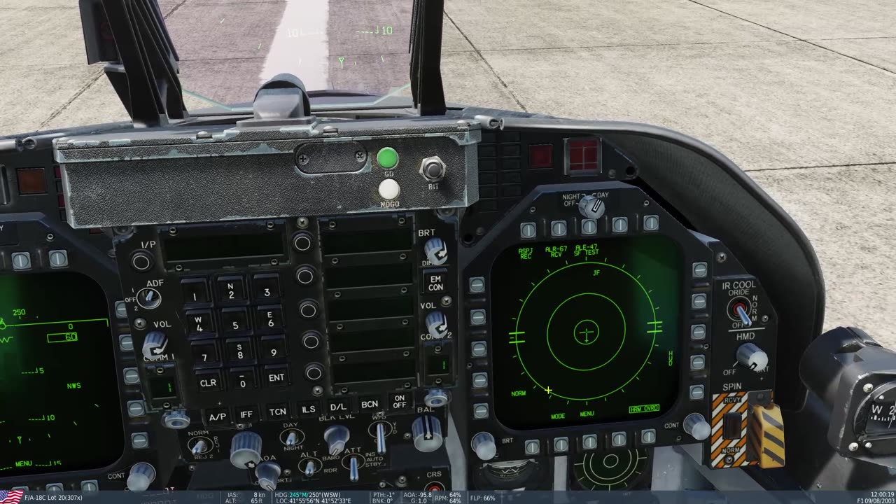 DCS F/A-18C SEAD Practice