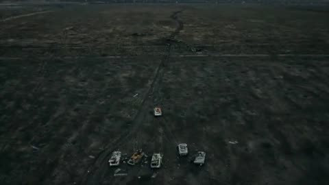 Incredible New Drone Footage Shows Russian Losses Over Adviika