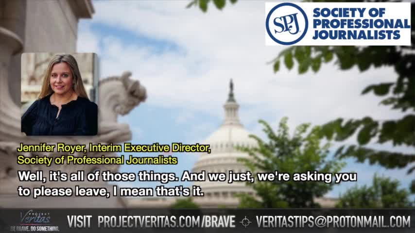 Society of Professional Journalists Caught Lying About Reason Veritas was EJECTED From MediaFest '22