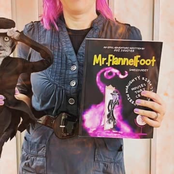 Mr FlannelFoot's illustrator Vic