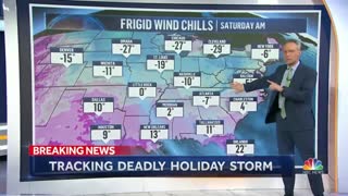 Winter Storm Causing Holiday Travel Nightmare