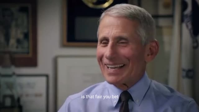 Dr. ANTHONY FAUCI said that he wanted the chance | subtitle