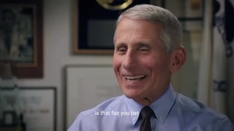 Dr. ANTHONY FAUCI said that he wanted the chance | subtitle