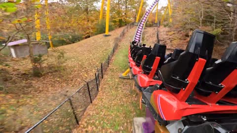 Apollo's Chariot Hypercoaster POV Busch Gardens