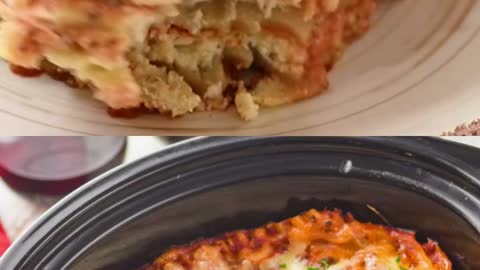 Crock pot Lasagna