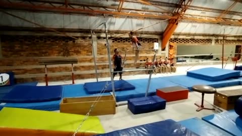 Video de la gimnasta Sofía Acevedo