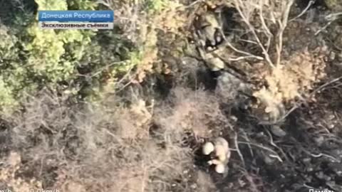 A Longer Clip from near Lisichansk.