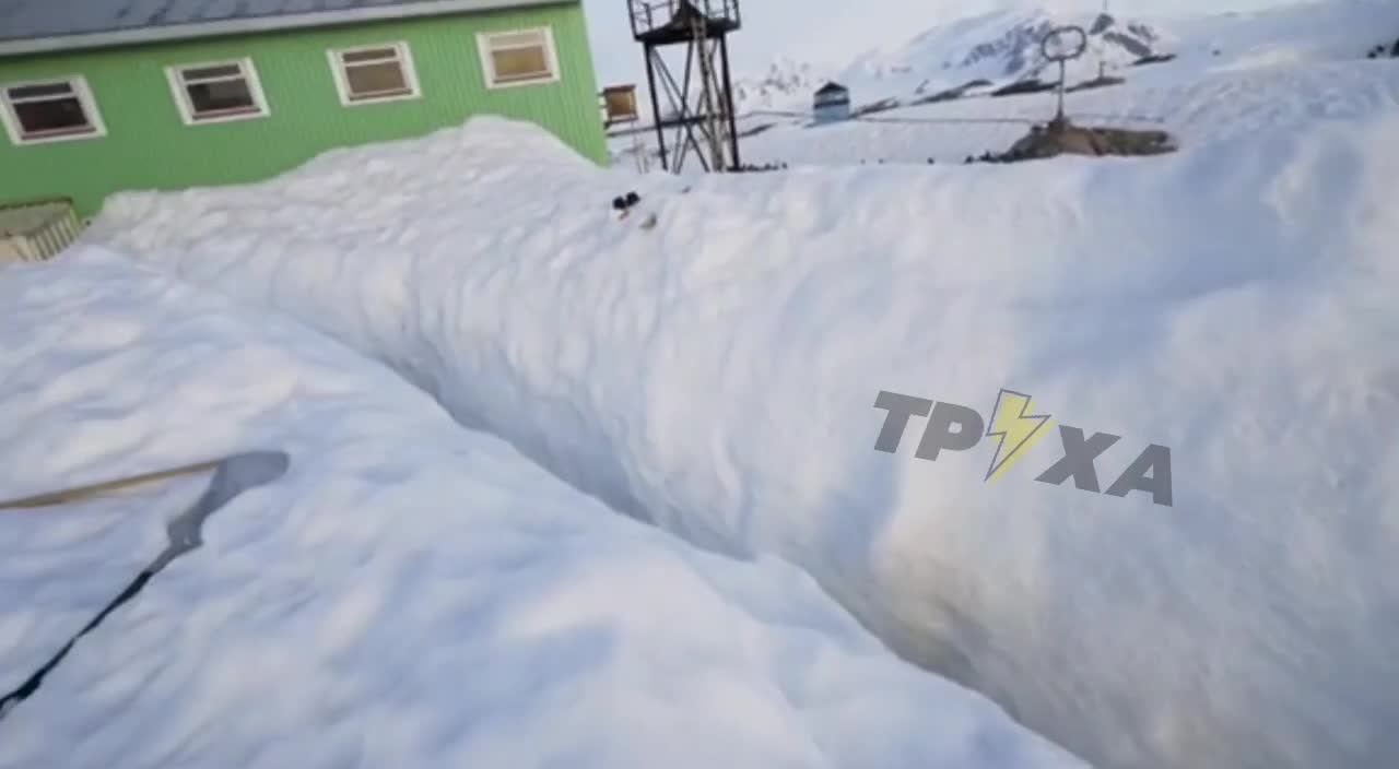 Ukrainians are digging trenches in Antarctica.